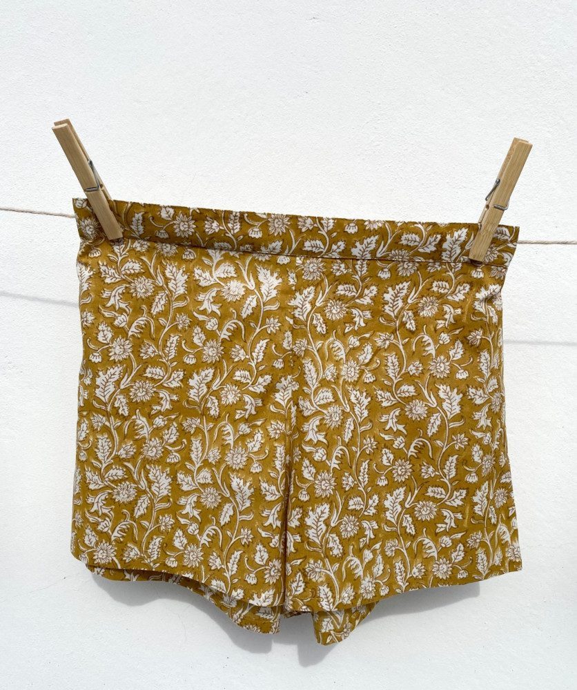 Short – Imprimé block-print Hindi