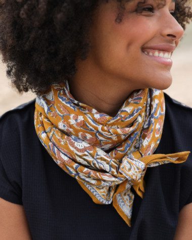 Foulard grand format – Jaya Safran