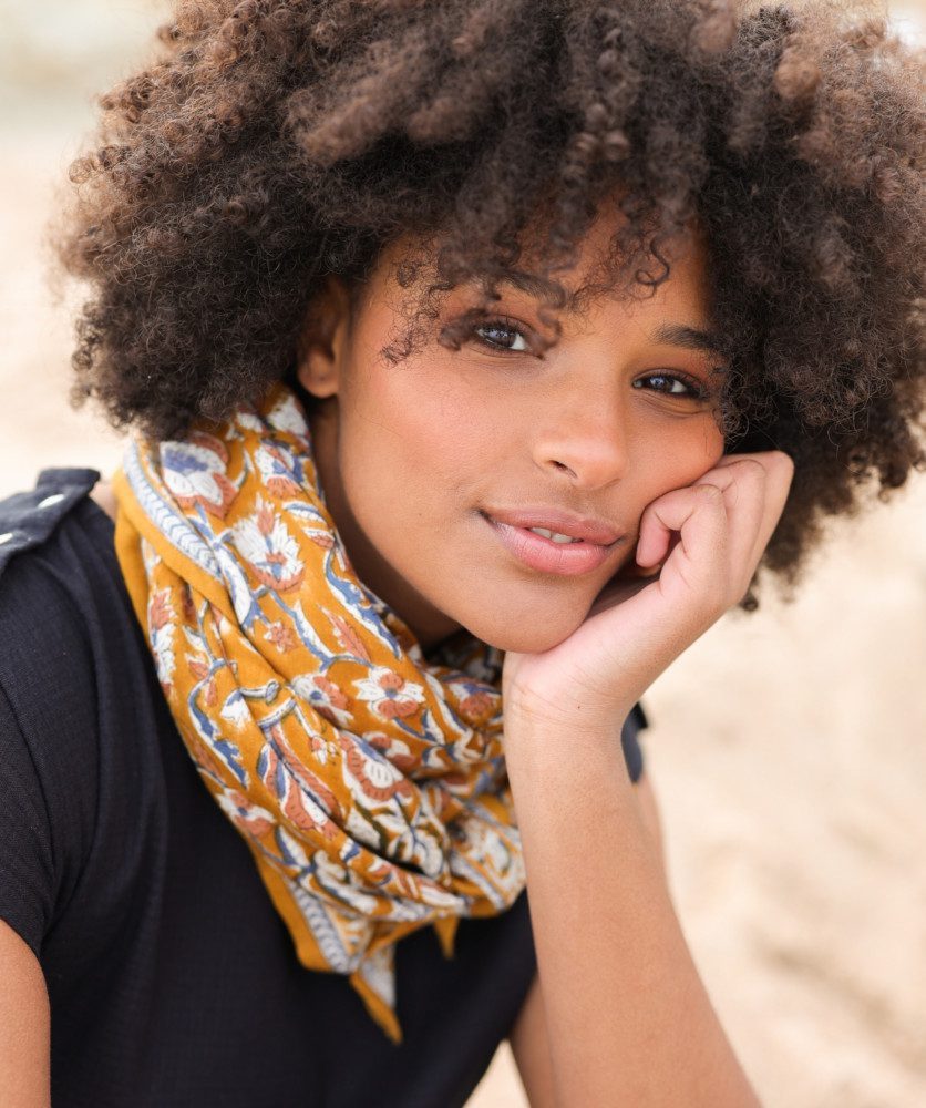 Foulard grand format – Jaya Safran