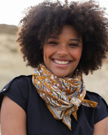 Foulard grand format – Jaya Safran