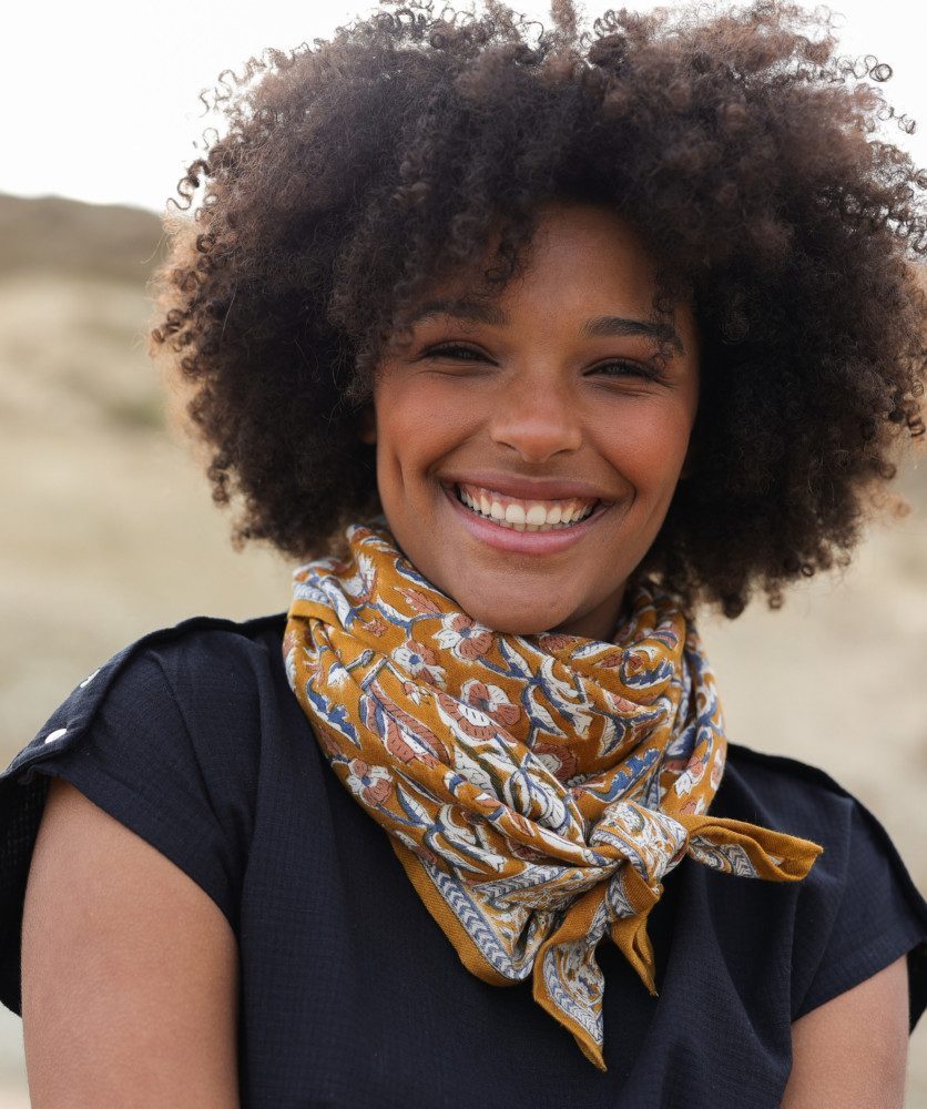 Foulard grand format – Jaya Safran