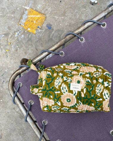 Trousse de toilette – Marisol olive