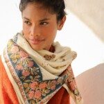Foulard grand format – Balkan vanille