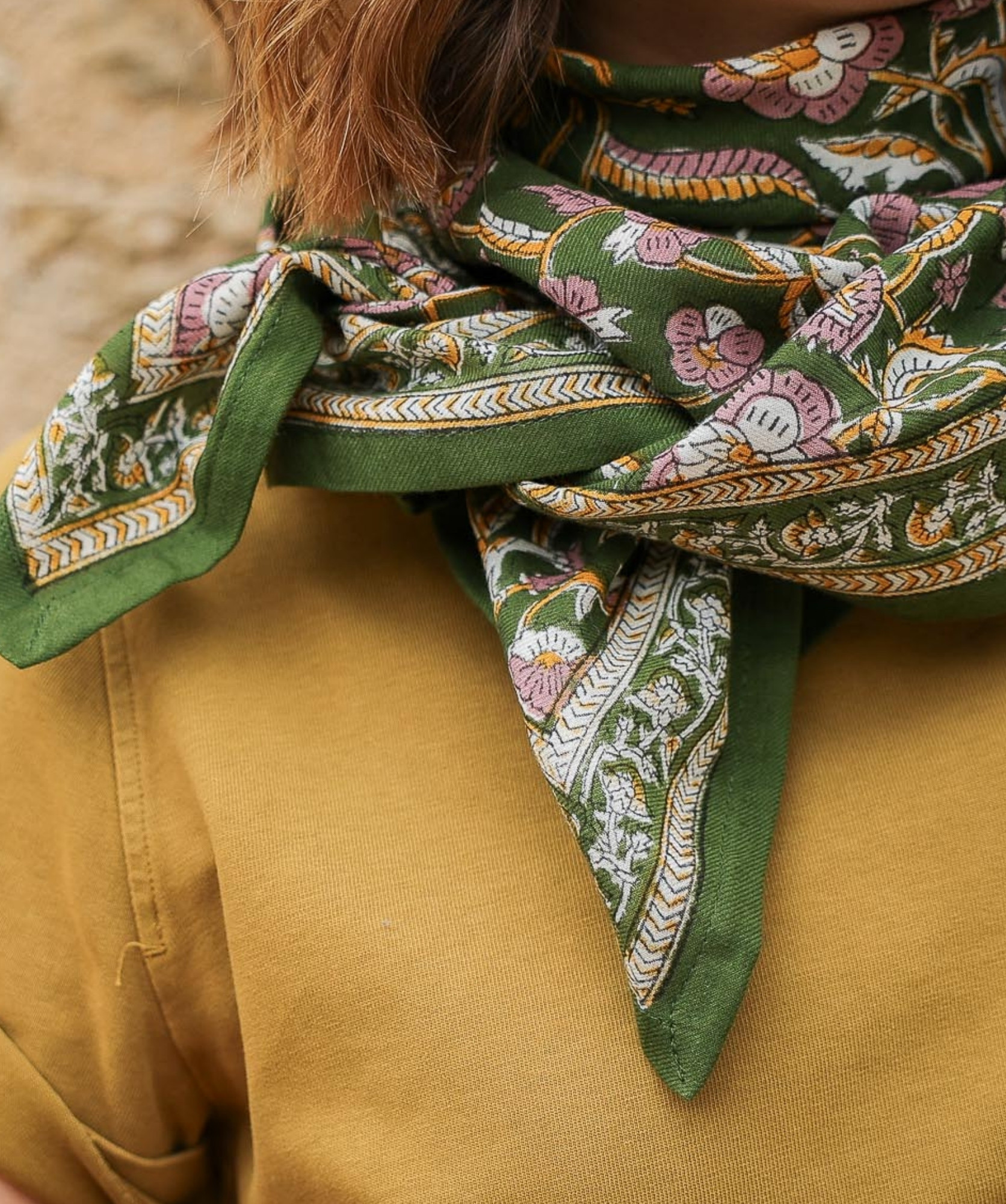 Foulard grand format – Jaya kaki