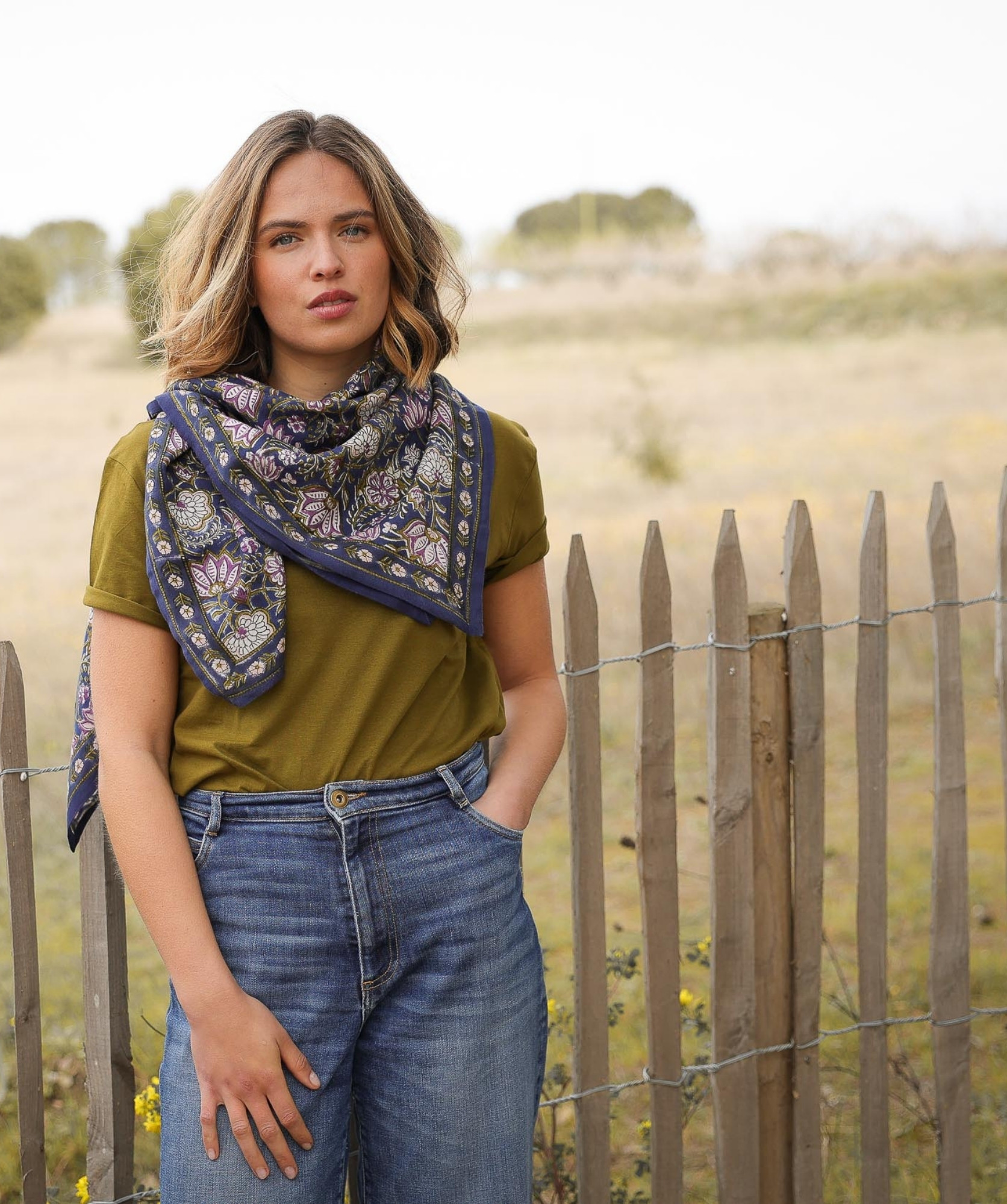 Foulard grand format – TAJ