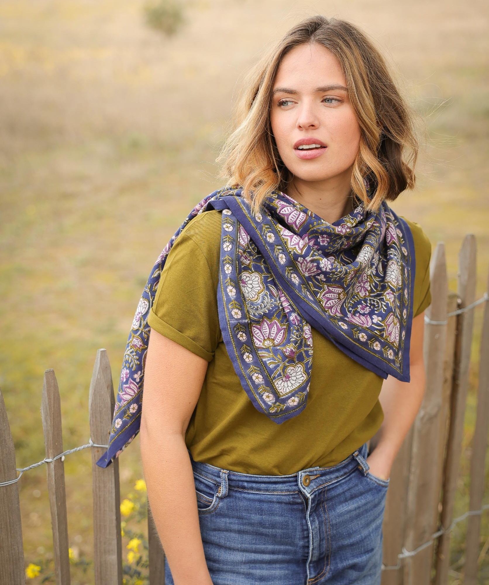 Foulard grand format – TAJ