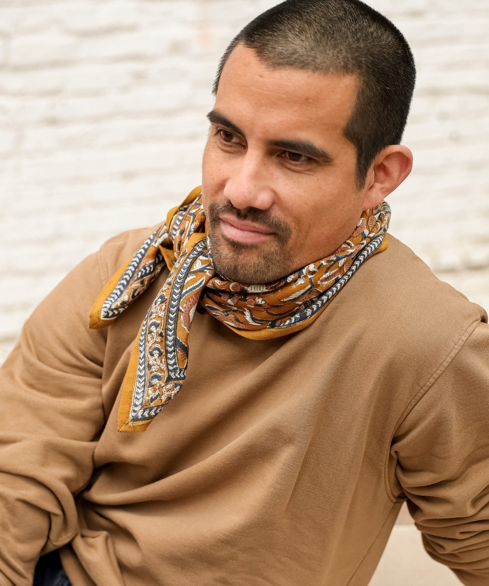 Foulard grand format – Jaya Safran