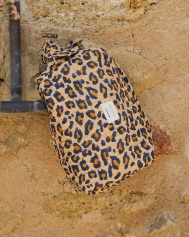 Trousse de toilette – Léopard Camel
