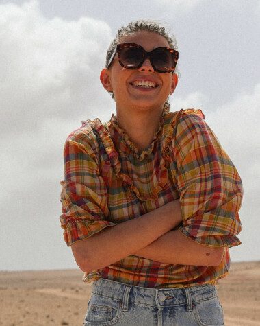 Blouse Teguise – Carreaux Gabriela