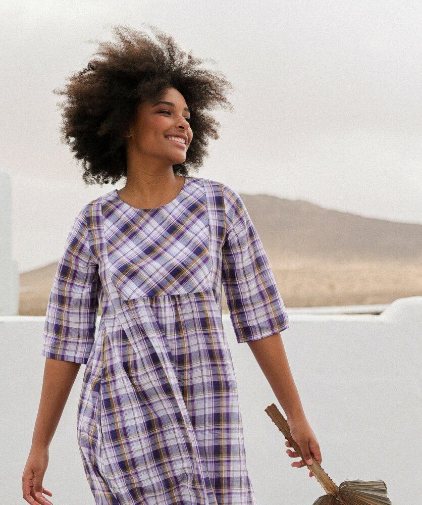 Robe Sima – Carreaux Luisiana