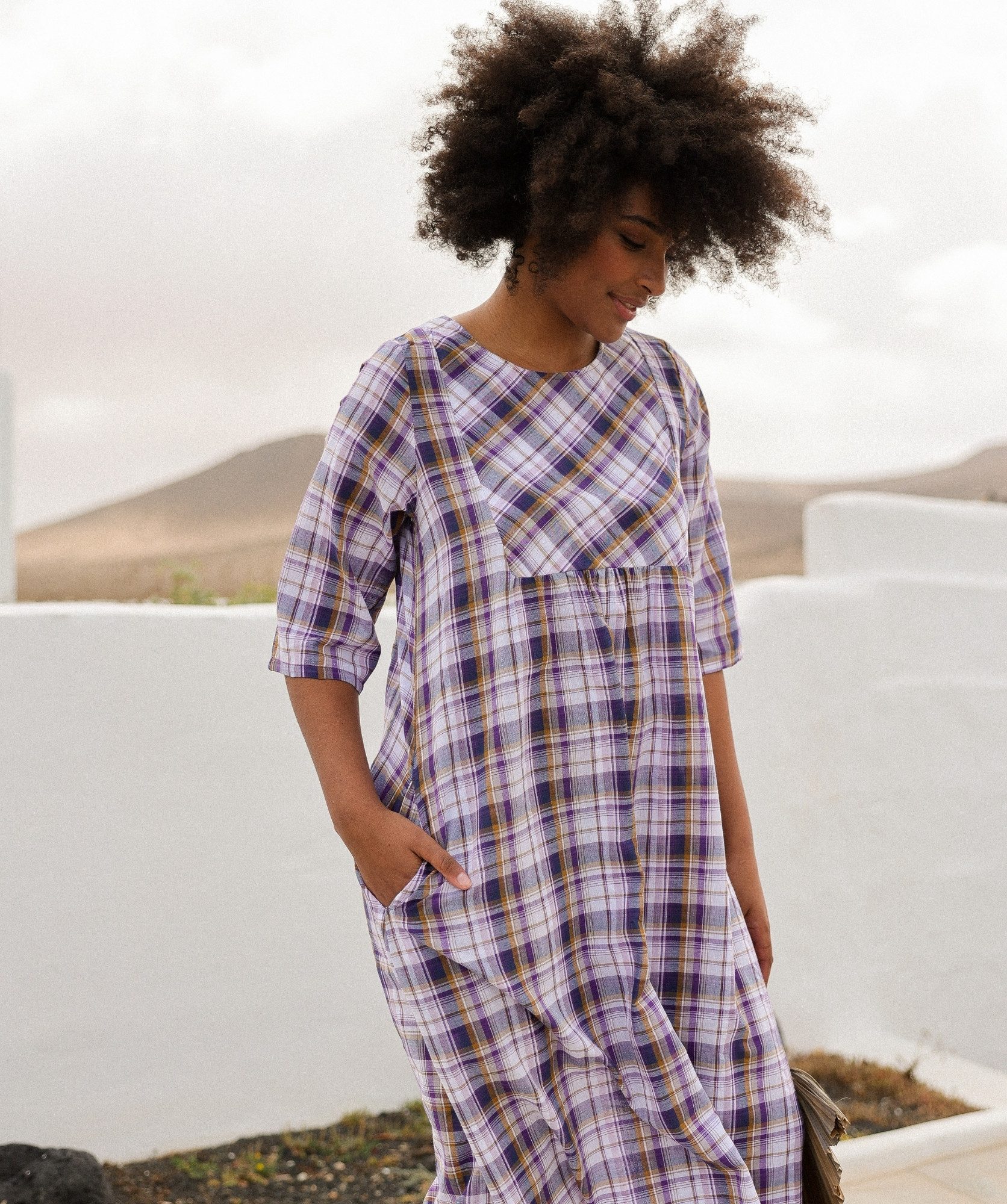 Robe Sima – Carreaux Luisiana
