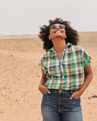 Blouse Sandra – Carreaux Adriana