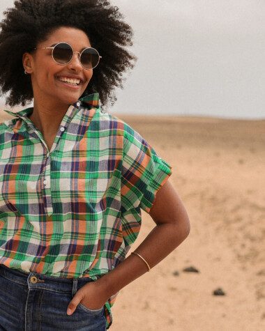 Blouse Sandra – Carreaux Adriana
