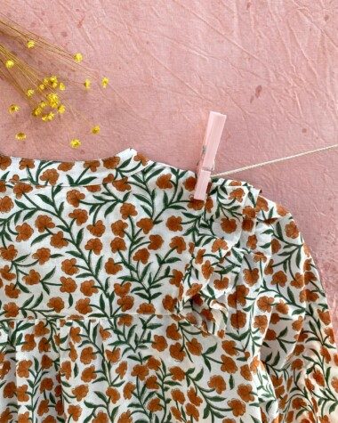Chemise Elvira – Imprimé block-print Alba Clémentine