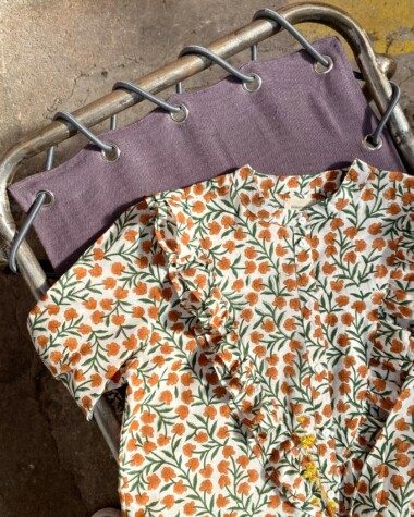 Chemise Elvira – Imprimé block-print Alba Clémentine