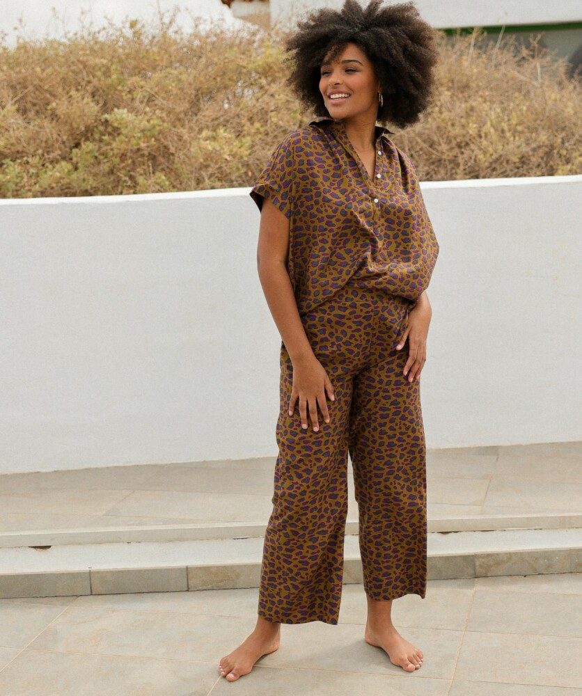 Blouse Sandra – Imprimé Leopard