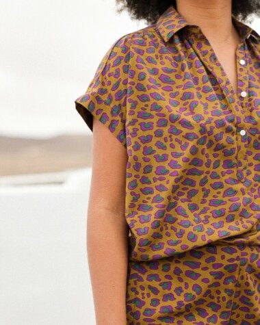 Blouse Sandra – Imprimé Leopard