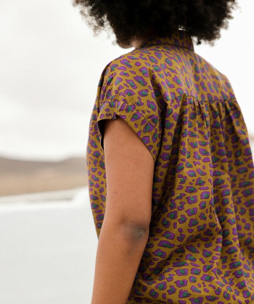 Blouse Sandra – Imprimé Leopard