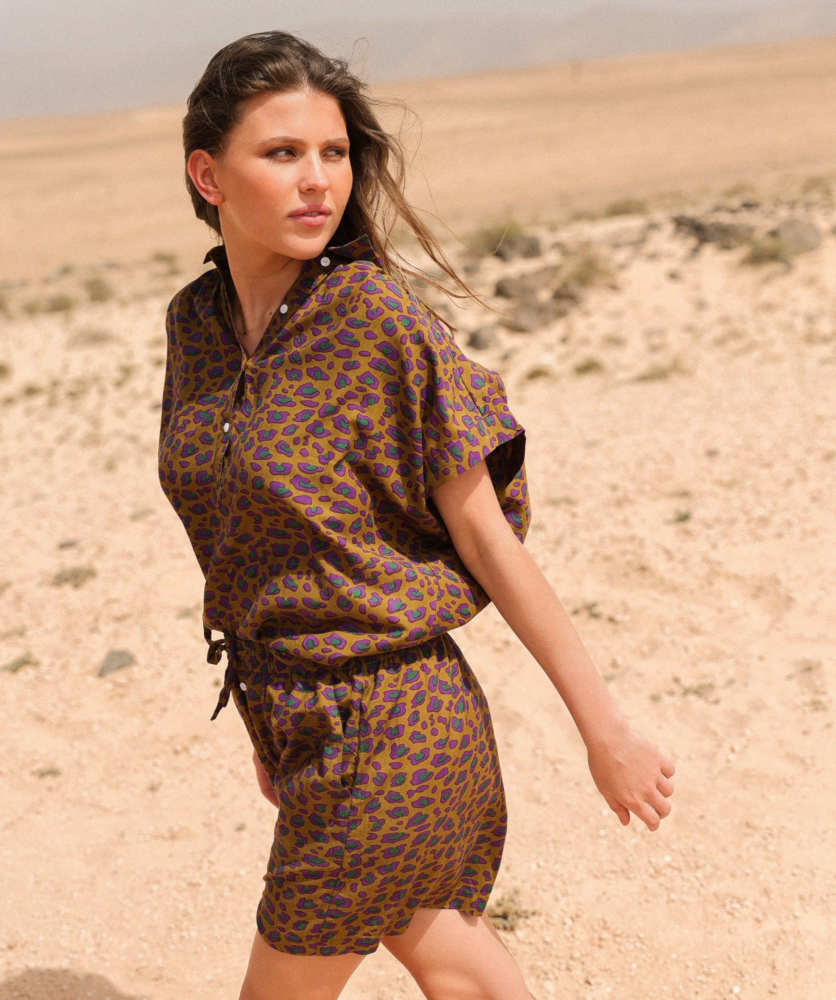 Short Haria – Imprimé Léopard