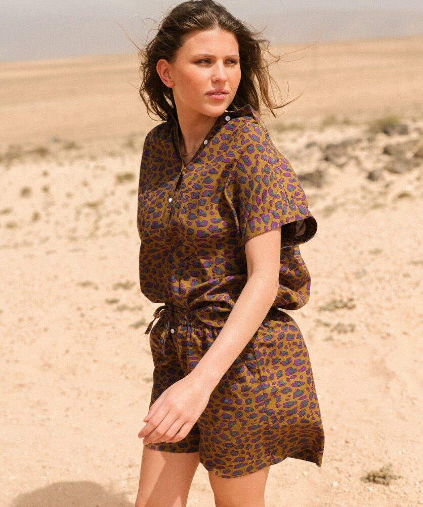 Short Haria – Imprimé Léopard
