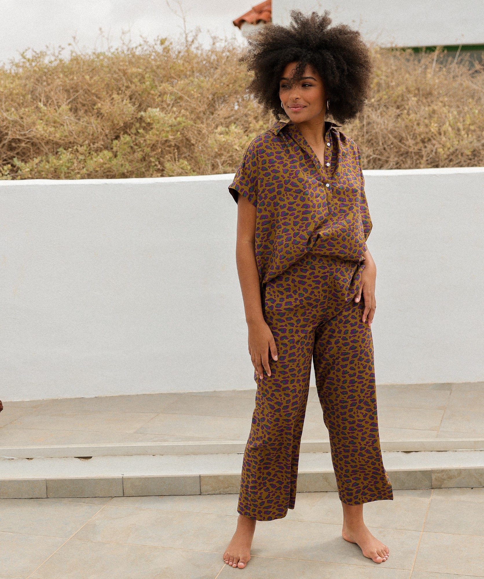 Blouse Sandra – Imprimé Leopard