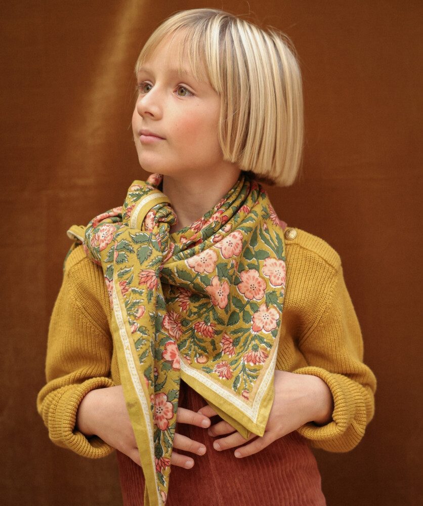 Foulard grand format – Golden Moldave