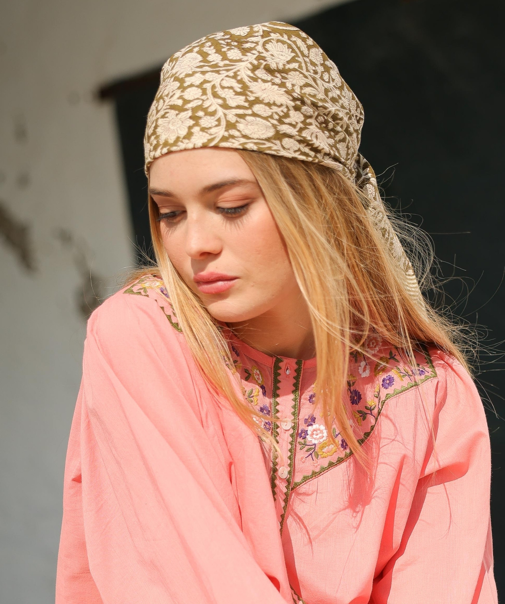 Foulard grand format – Anjali Kaki