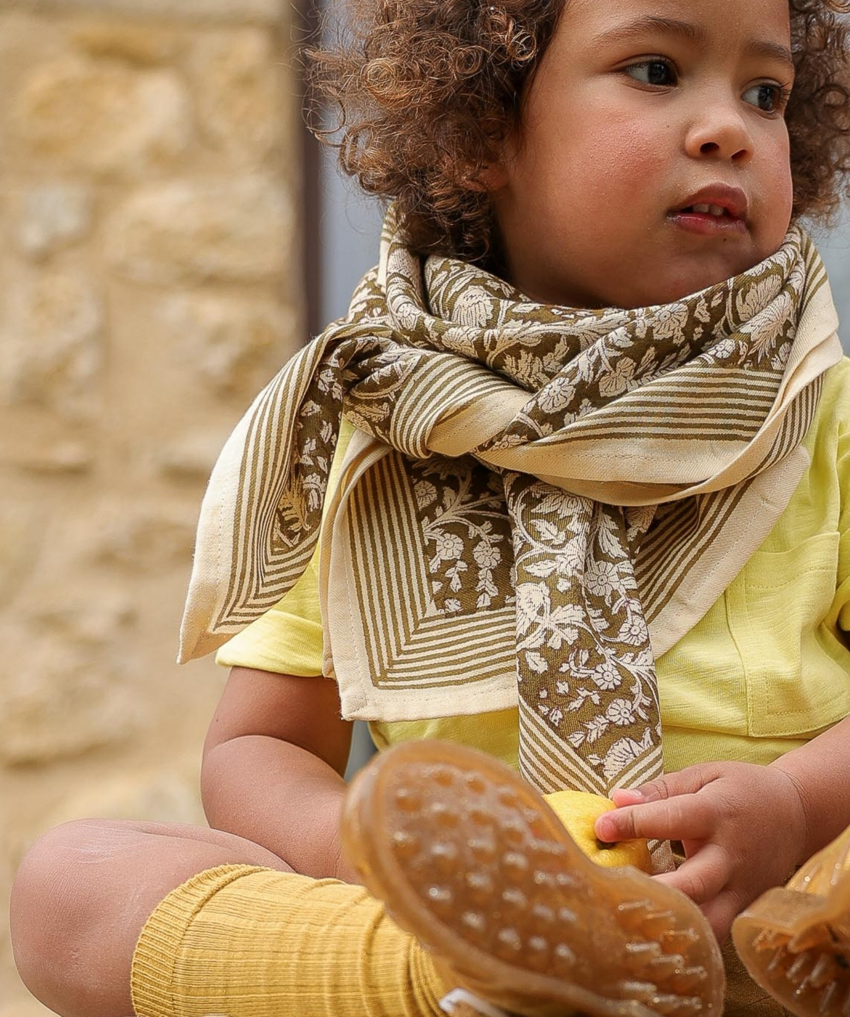 Foulard grand format – Anjali Kaki