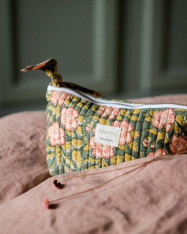 Trousse à maquillage – Vert Moldave