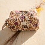 Trousse de toilette petit format – Mina Amethyste