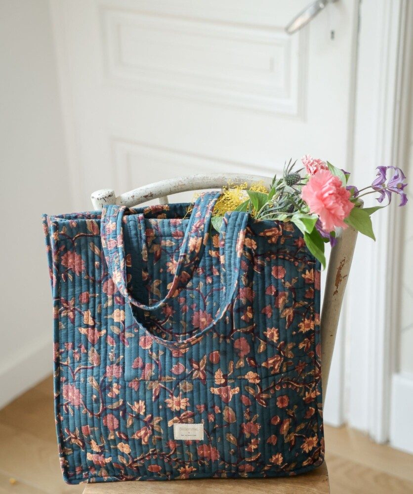 Sac Cabas – Diwali bleu