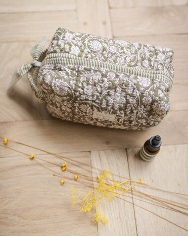 Trousse de toilette petit format – Anjali Kaki