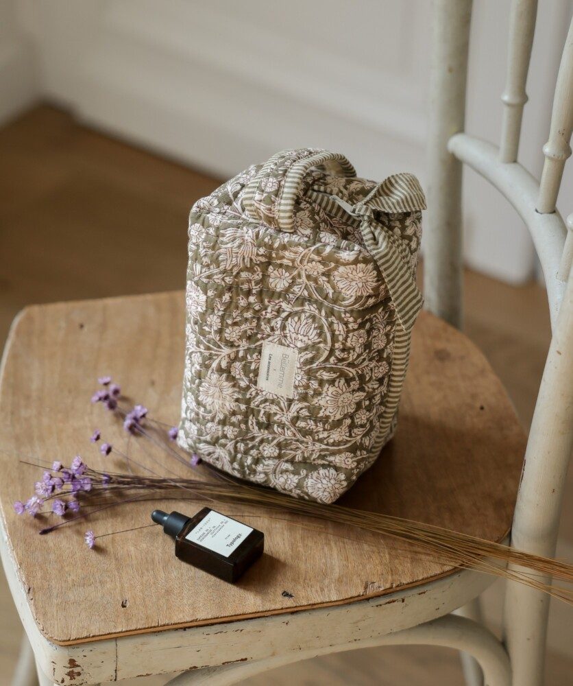 Trousse de toilette petit format – Anjali Kaki