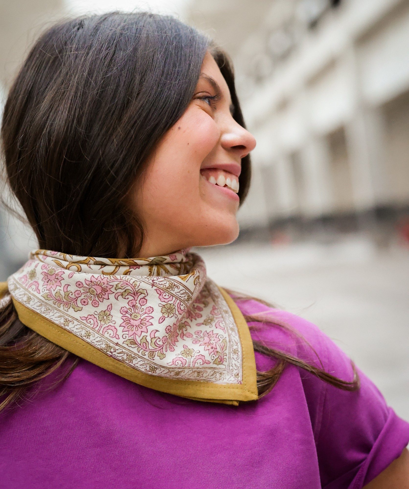 Foulard petit format – Mina Jaspe