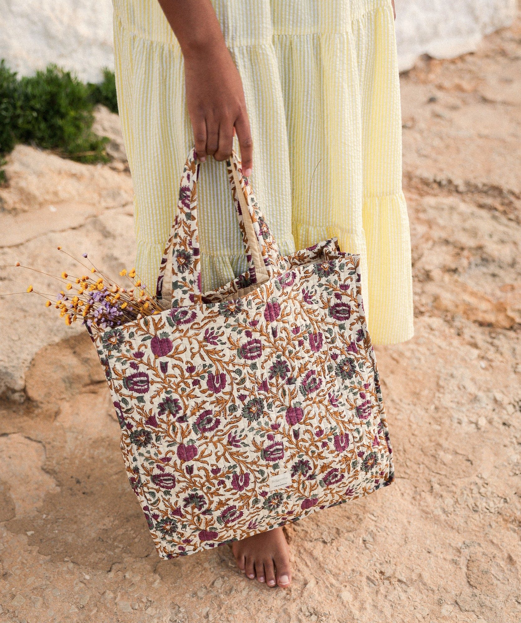 Sac Cabas Amalfi – Mina Amethyste