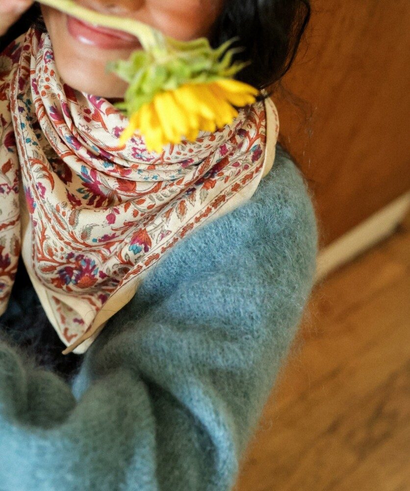 Foulard grand format – Rhapsody Améthyste