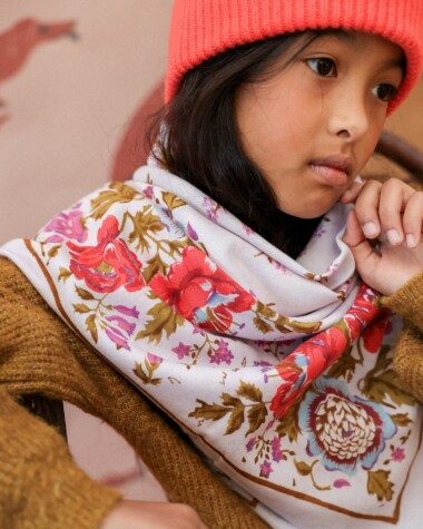 Foulard grand format – Jeanet Lilas