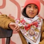 Foulard grand format – Jeanet Lilas