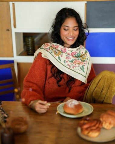 Foulard grand format – Jeanet Porcelaine