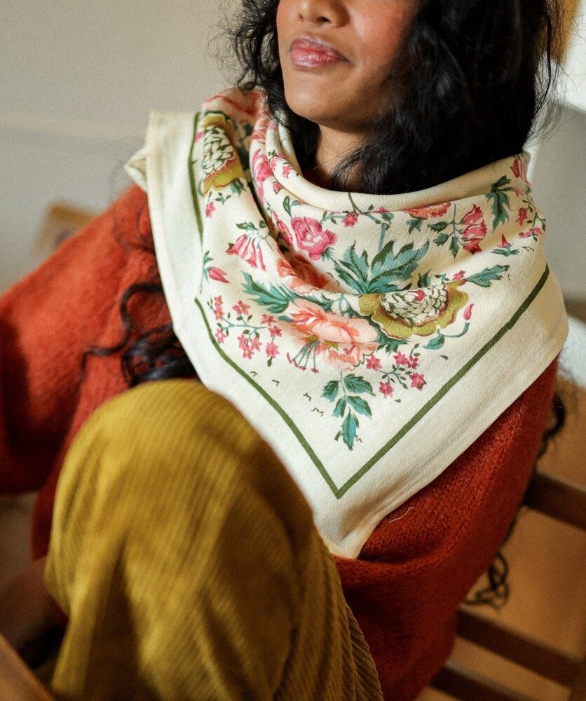 Foulard grand format – Jeanet Porcelaine