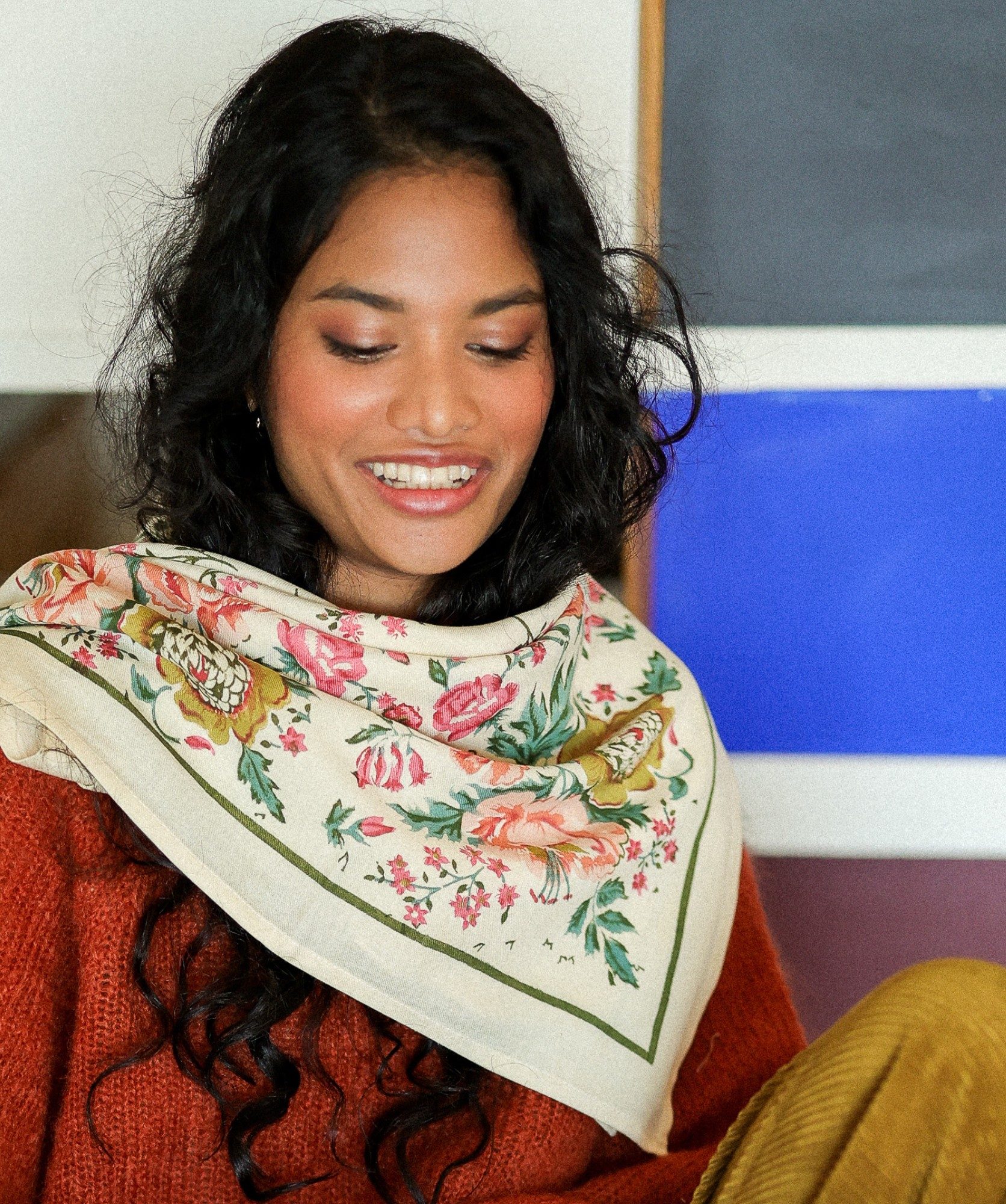 Foulard grand format – Jeanet Porcelaine