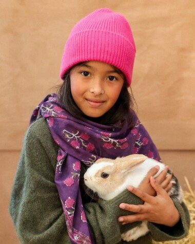 Foulard grand format – Pippa Purple