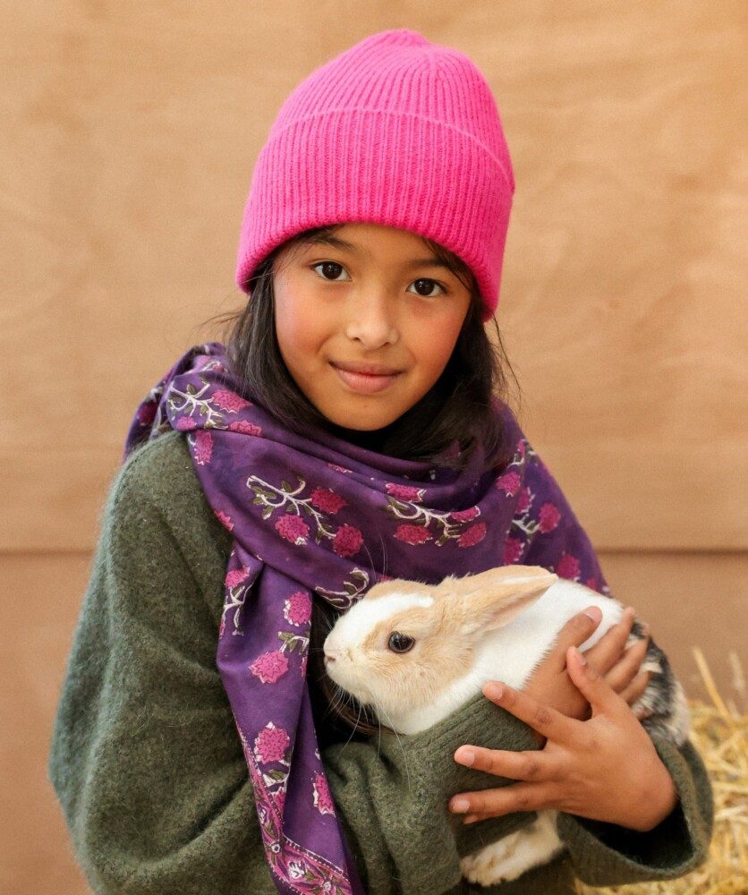 Foulard grand format – Pippa Purple