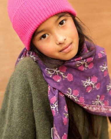 Foulard grand format – Pippa Purple