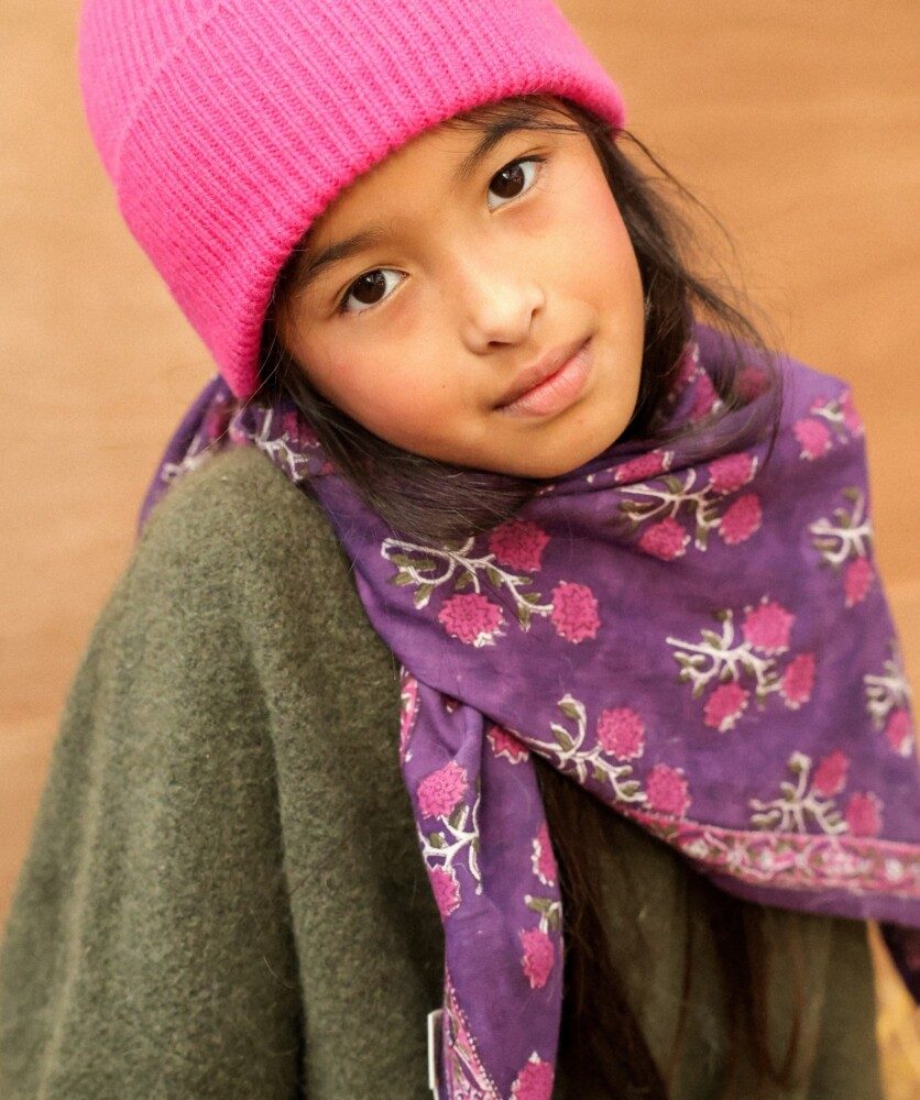 Foulard grand format – Pippa Purple