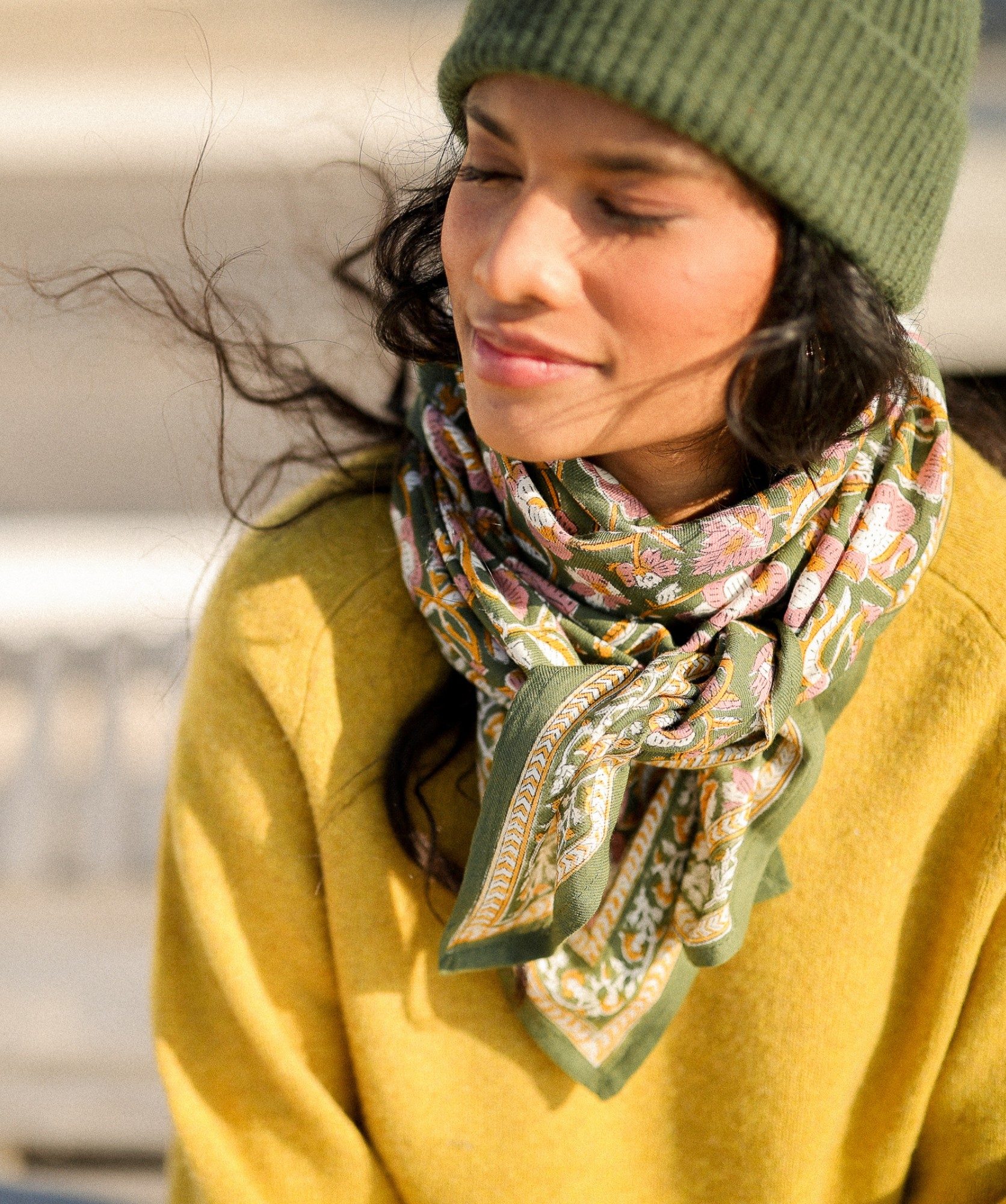 Foulard grand format – Jaya kaki