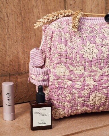 Trousse de toilette – Anjali Lilas