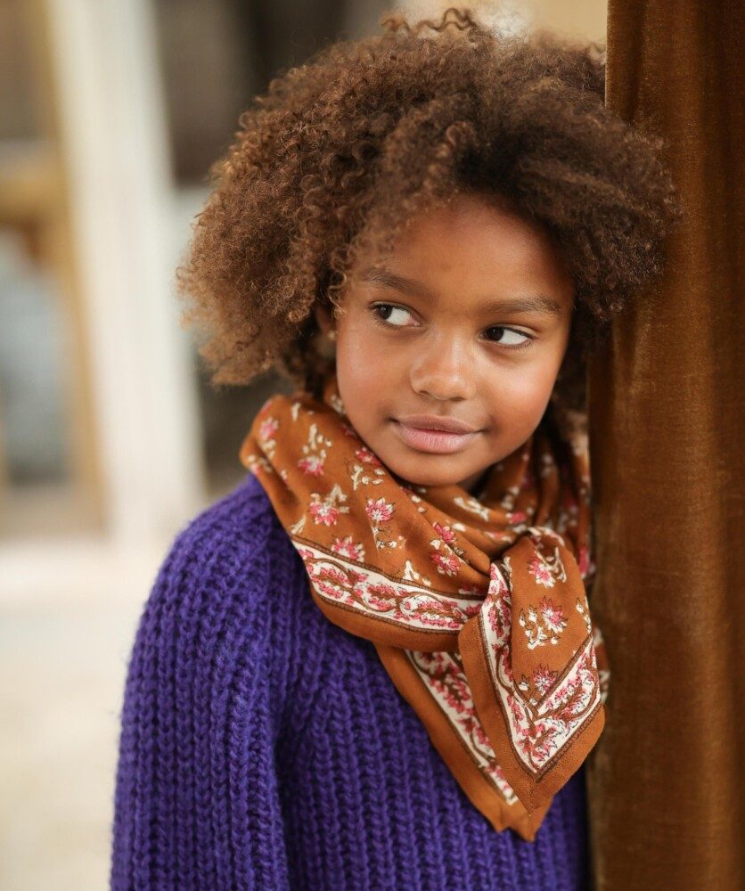 Foulard grand format – Punam Camel