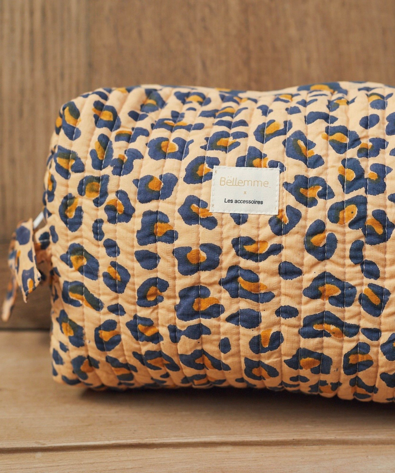Trousse de toilette Jude – Léopard camel