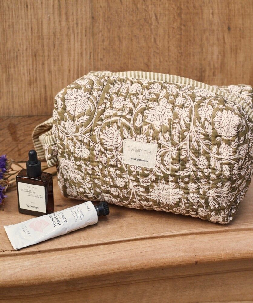 Trousse de toilette petit format – Anjali Kaki